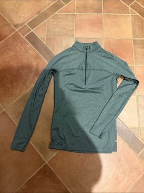 Mammut Men's Half-Zip Performance Top - gray
